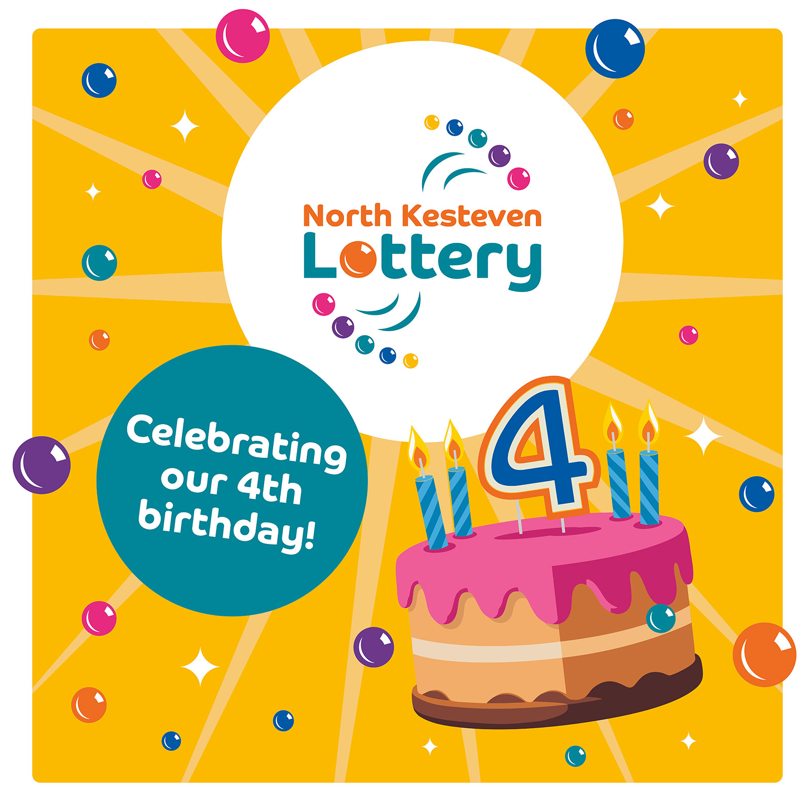 Lottery 4th Birthday image